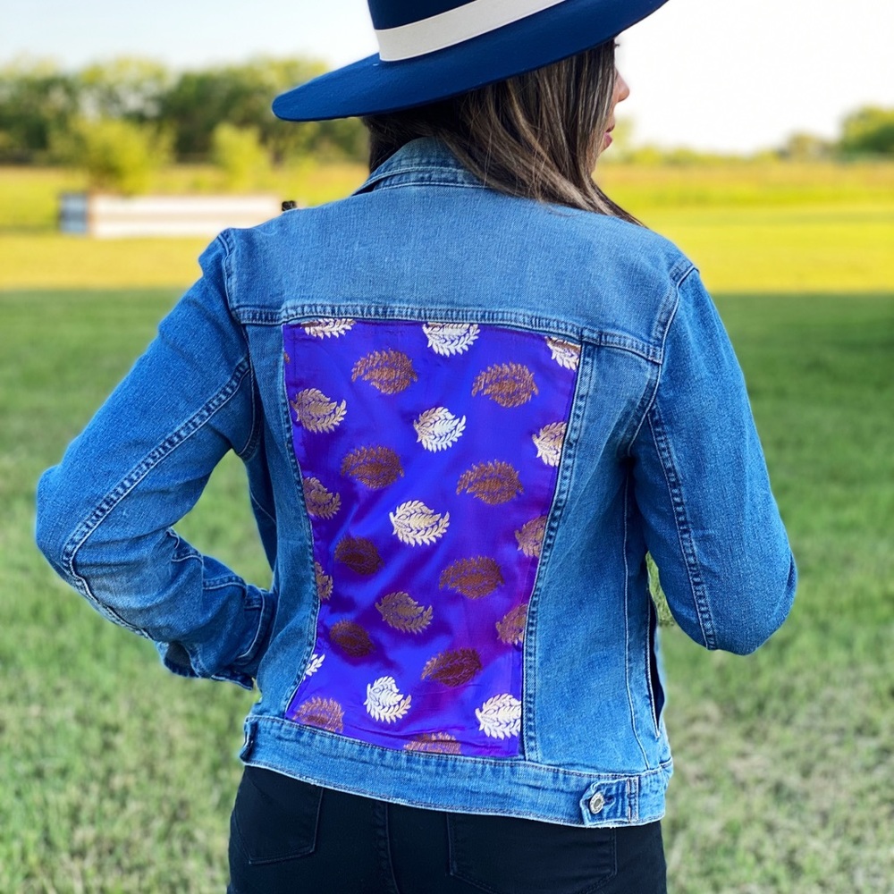 Up-Cycled Jean Jacket